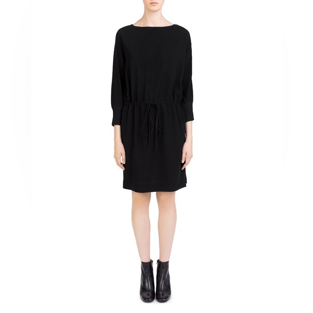👉🏼LIKE NEW👈🏼 Gerard Darel
Aurélie Zip-Sleeve Black Dress Size: 38